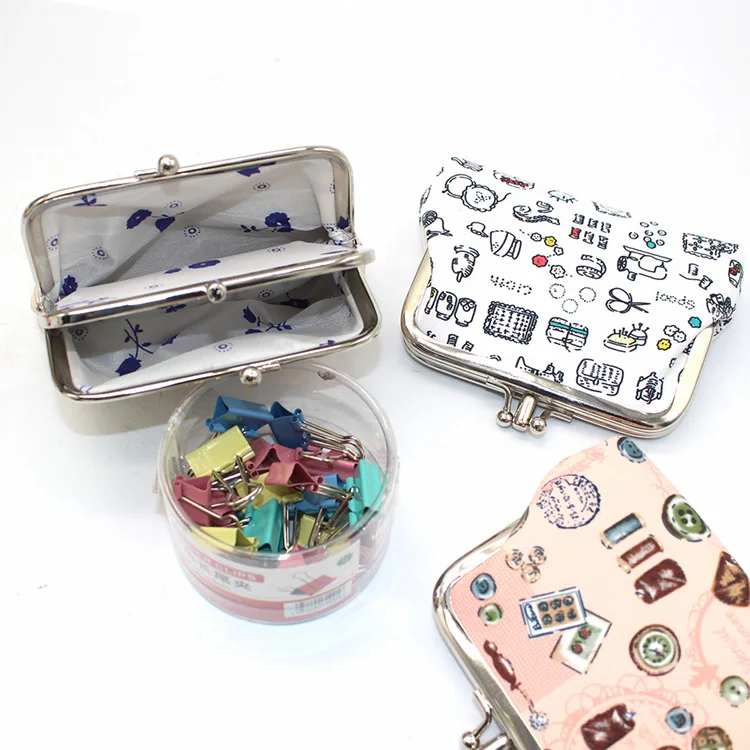 

Coin Purse Mini Canvas Cute Wallet, As picture