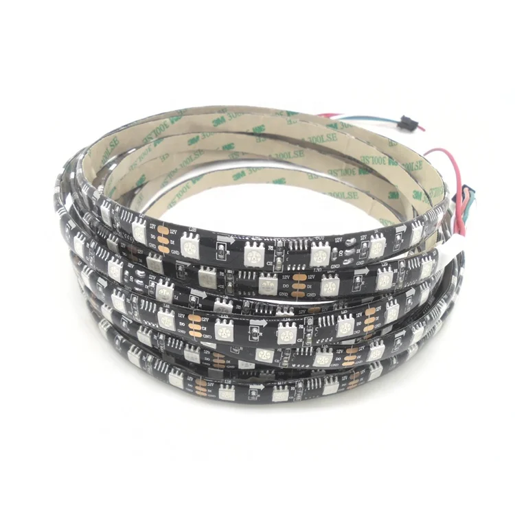 Magic RGB strip light 12V 24V Dream color addressable ws2811 led strip