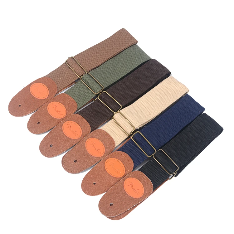 

Adjustable Low Price Supplier Guitar Strap Custom Electric Guitar Strap Belt Guitar Accessories, Green, brown, black, blue, coffee, yellow