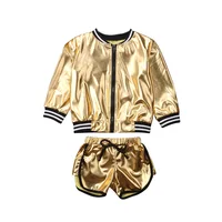

Clothing Sets 2020 Summer Toddler Girls Long Sleeve + Shorts 2pcs Outfits Kids Clothes Boys Children Tracksuit Suit