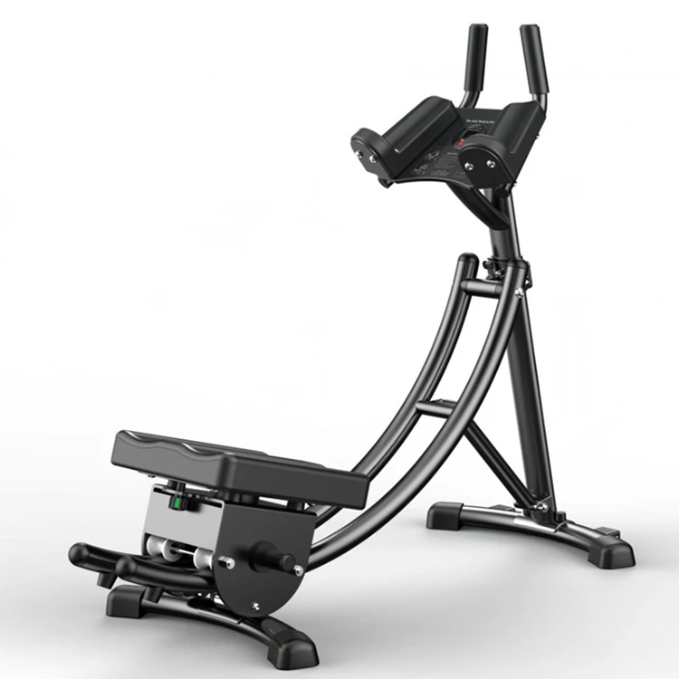 

Abdominal trainer home fat burner exercise equipment core workout machine ab exercise machine, Black