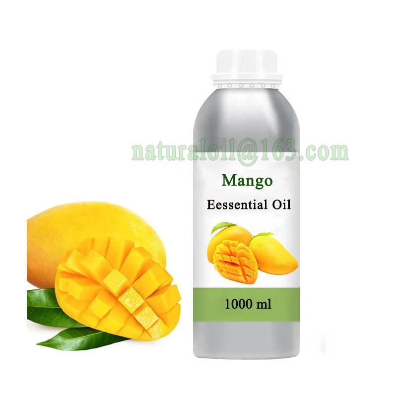 

100% Pure natural organic Mango Essential Oil for body lotion Cream Perfume cosmetic skincare hair shampoo Soap candle making, Light yellow