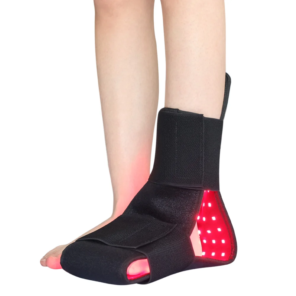 

Ideatherapy LED Therapy Belt Wrap For Foot Muscle Sore And Pain Relief 660nm 850nm Red Light Therapy Foot Pad Wrap