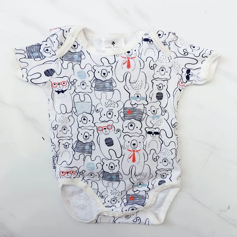 

Baby Boys Girls Romper Cotton short Sleeve Jumpsuit Infant Clothing Autumn Newborn Baby Clothes