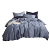 purple ash noble women bedding set 100% egyptian cotton 60S home choice custom wholesale