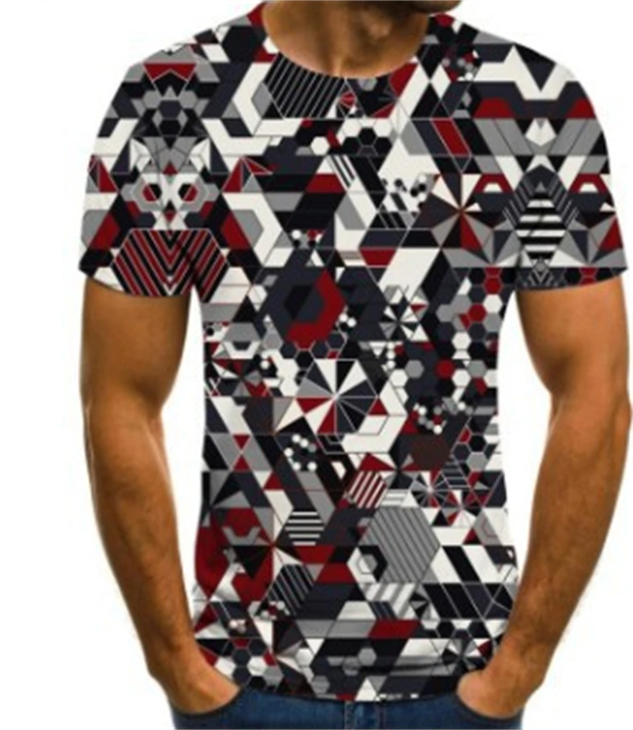 

2021 Summer 3D printing men's street fashion chicago cubs shirt round collar tissot t classic t-shirts with graphic design