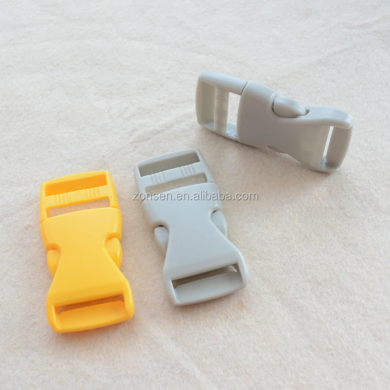 Kam Colored Plastic Side Release Buckle 25mm Adjustable Quick Release