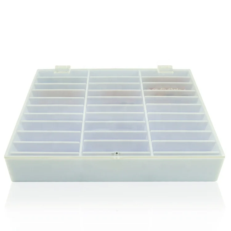 

Fake Nail Tips Color Display Holder Large Capality Nail Decoration Storage Box for Nail Art Decoration Container Display