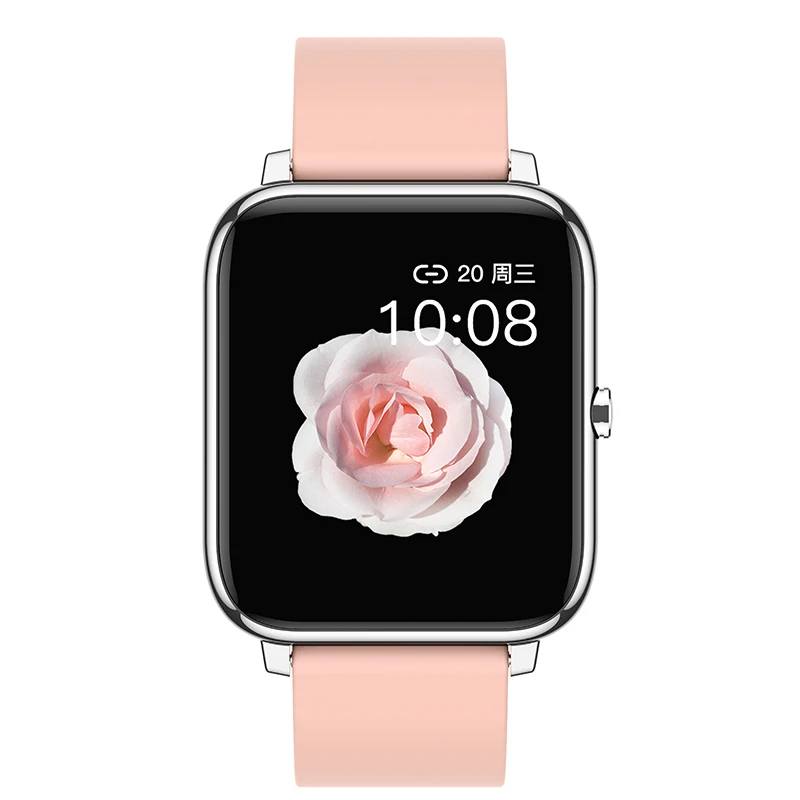 

2020 hot selling smart watch letsfit smart watches P22, Black, green, pink, army green