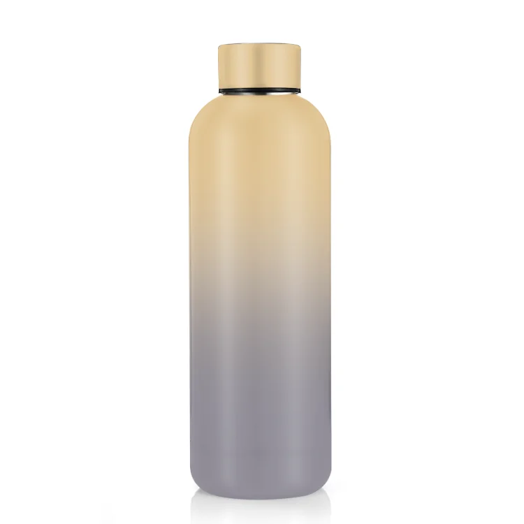 

Custom Logo 500ml Vacuum Insulation 18/8 Double Wall Stainless Steel Flask Sports Thermo Matte Water Bottle With Leakproof Lid, Customzied