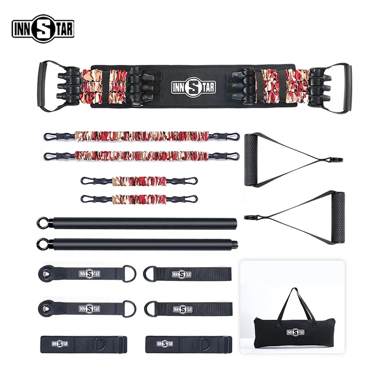 

Resistance Bands Set Home Workout Equipment Hot Sale Multifunctional Latex resistance bands set, Camo red