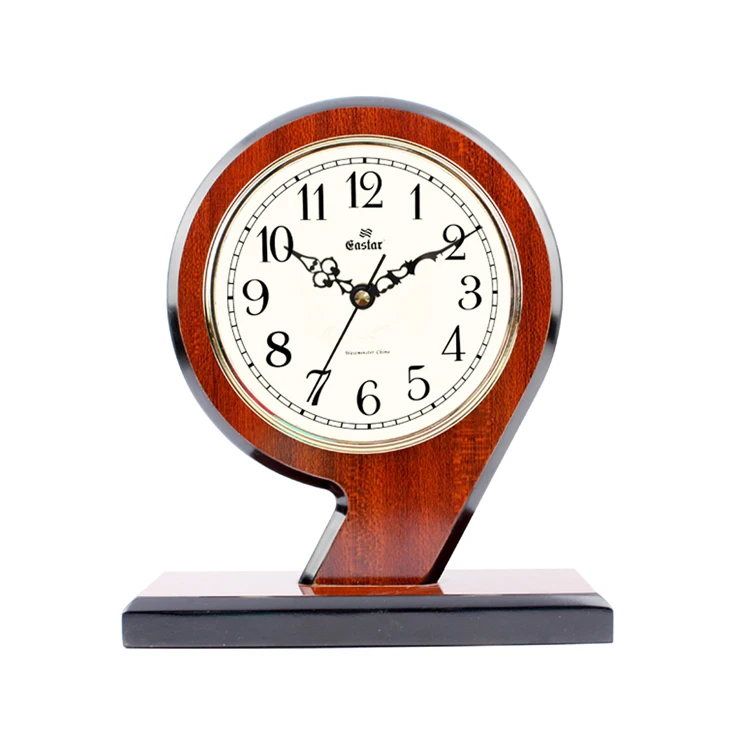 
Personality creative number 9 classic antique wooden clock 