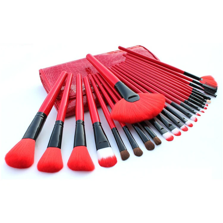 

Makeup Brush Set Kit Cosmetic Wholesale Factory Price Wood Handle Accept Private Label makeup brushes Customize, Photo shown