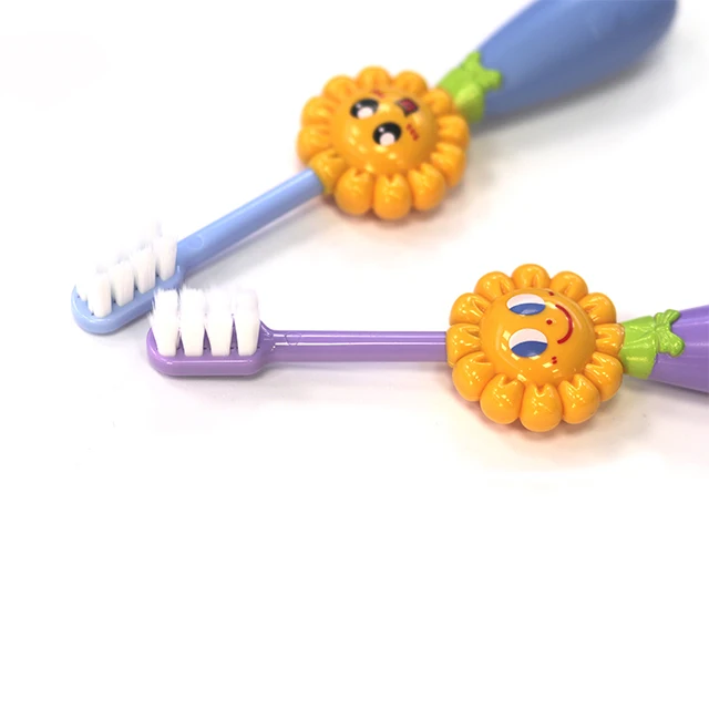 

Kids toothbrush baby toothbrush oral care, Blue, purple