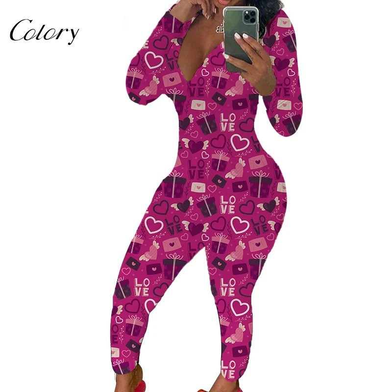 

Colory Black And White Women Romper Plus Size One Piece Rompers 100% Polyester Clothing, Picture shows