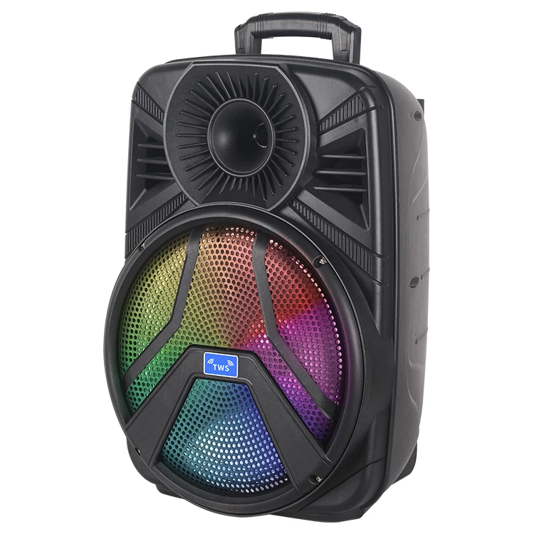 

HT-W12 Cheap Factory Price trolley party speaker with OEM design service