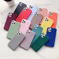 

Frosted Soft TPU Case For IPhone 11 Pro Max X XS XR 5S 5 5G Slim Matte Rubber Gel Skin Cover For IPhone 6 6S 7 8 PLus