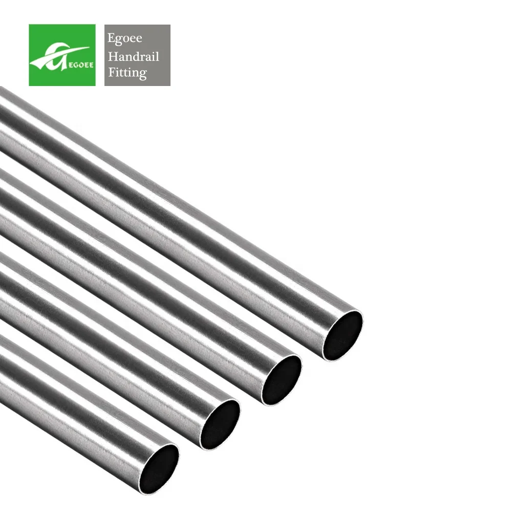 
Foshan Mill ASTM A 554 SS 201 301 304 316 decorative handrail stainless steel tube 