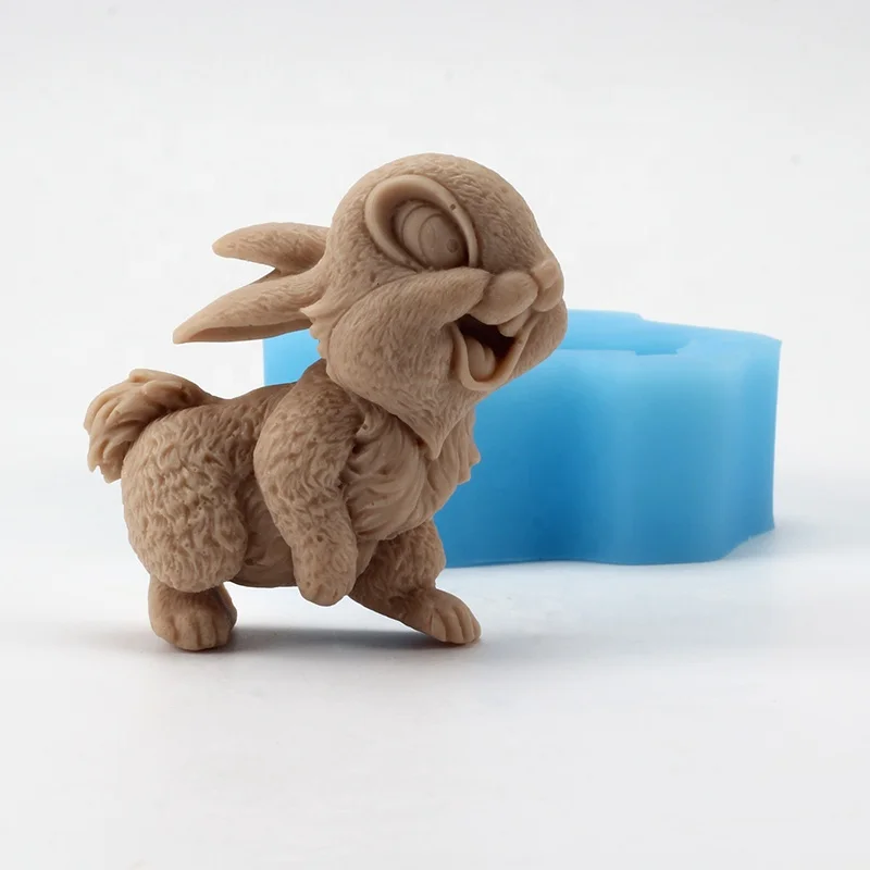 

Rabbit Shape Craft Resin Mould Soap Silicone Mold