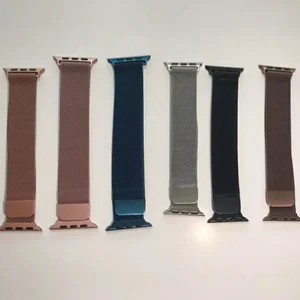 iwo 8 9 10 F8 metal silicone nylon strap w34 w54 stainless steel magnetic silicone bracelet
