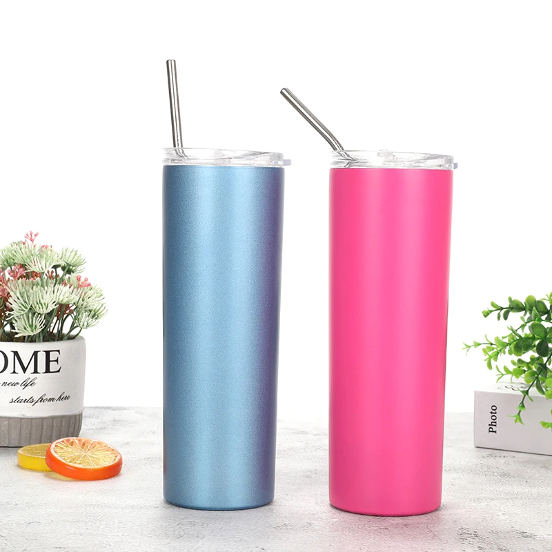 

wholesale blank reusable double wall stainless steel tumblers 20oz, Multi colors