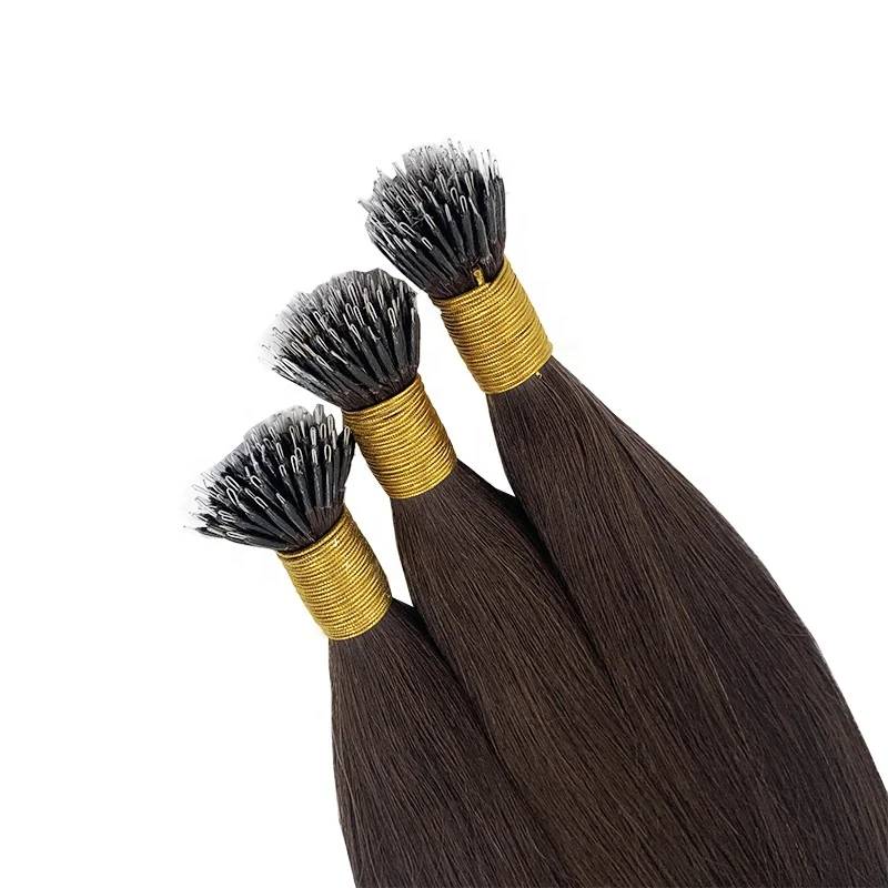 

Premium OEM Factory Customized Nano Ring Hair Extensions With Cuticle Aligned