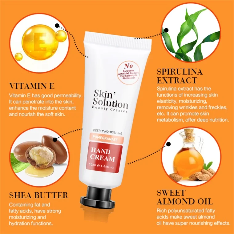 hand use plant extract nourishing whitening and moisturizing hand cream and feet hands softening lotion