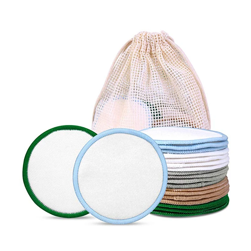 

Eco Friendly Reusable Makeup Bamboo Pads Makeup Brush Cleaner Pad Washable Makeup Remover