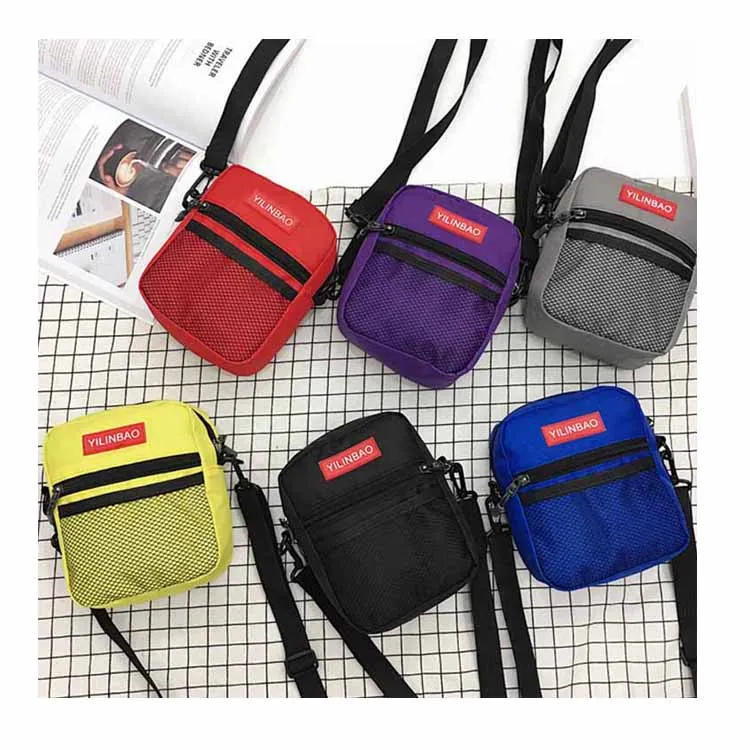 

Custom 600D Sport Messenger Cross Body Mens Shoulder Bag, Many colors