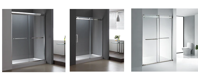 KD5230A foshan factory stainless steel bypass sliding portable bath shower cabin