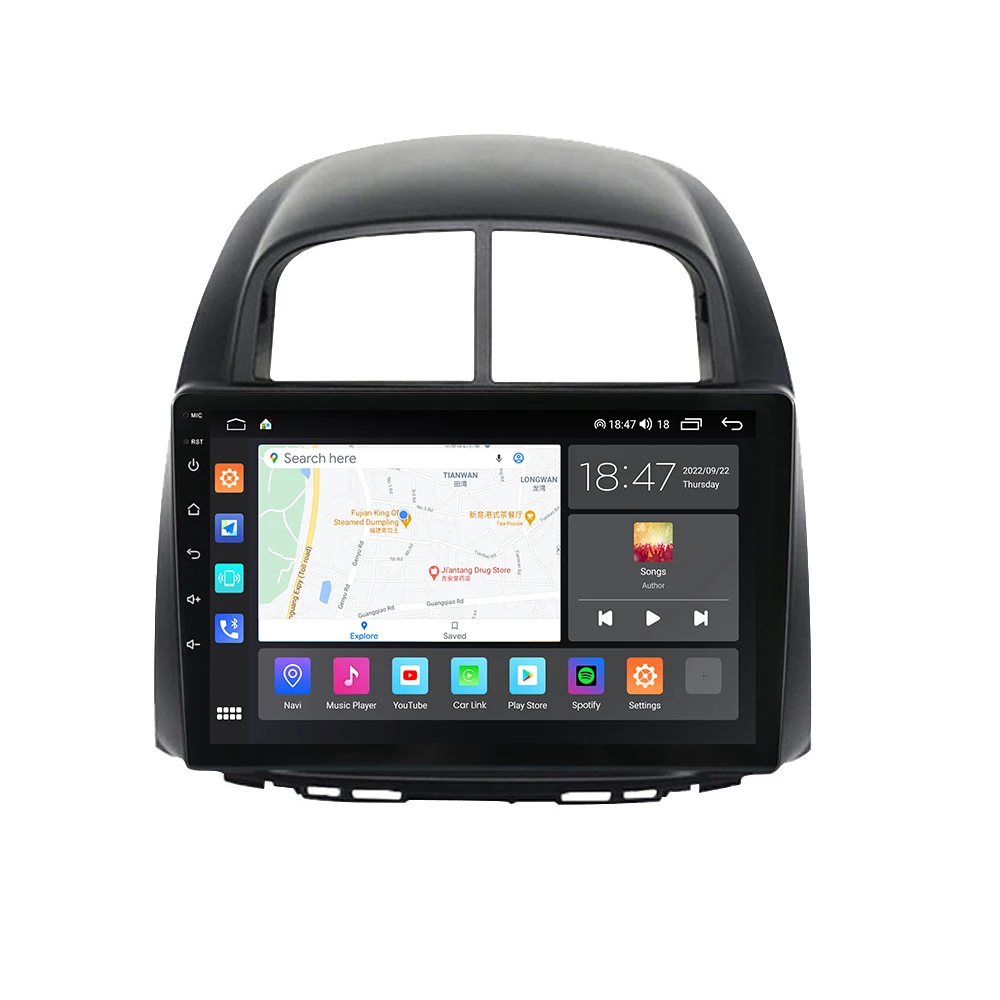 

MEKEDE QLED Android car audio android radio for For Toyota Passo Daihatsu Boon Sirion Subaru Justy Perodua