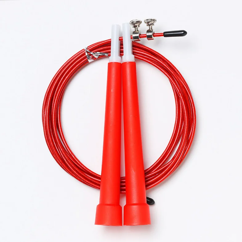 

Jump Rope Best for Speed Jumping with Nylon Covered Wire Rope good skipping rope