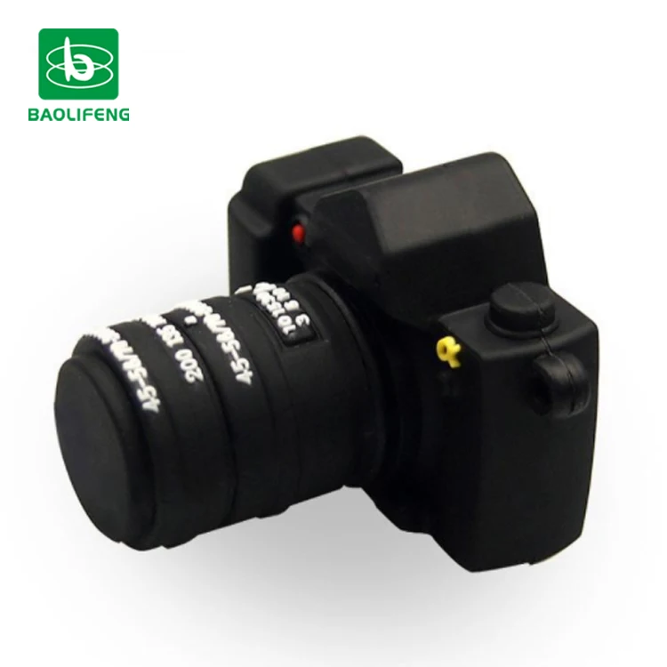 PVC cartoon camera usb flash drive 2gb 4gb 8gb 16gb 32gb camera usb memory stick pendrive - ANKUX.COM