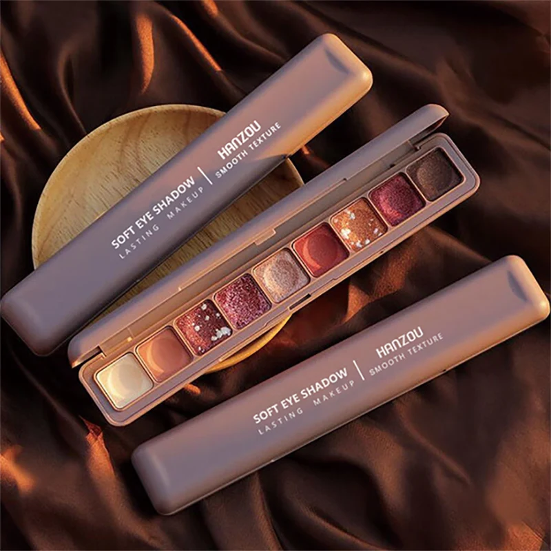 

hot selling high pigmented waterproof mini makeup nude eye shadow palette