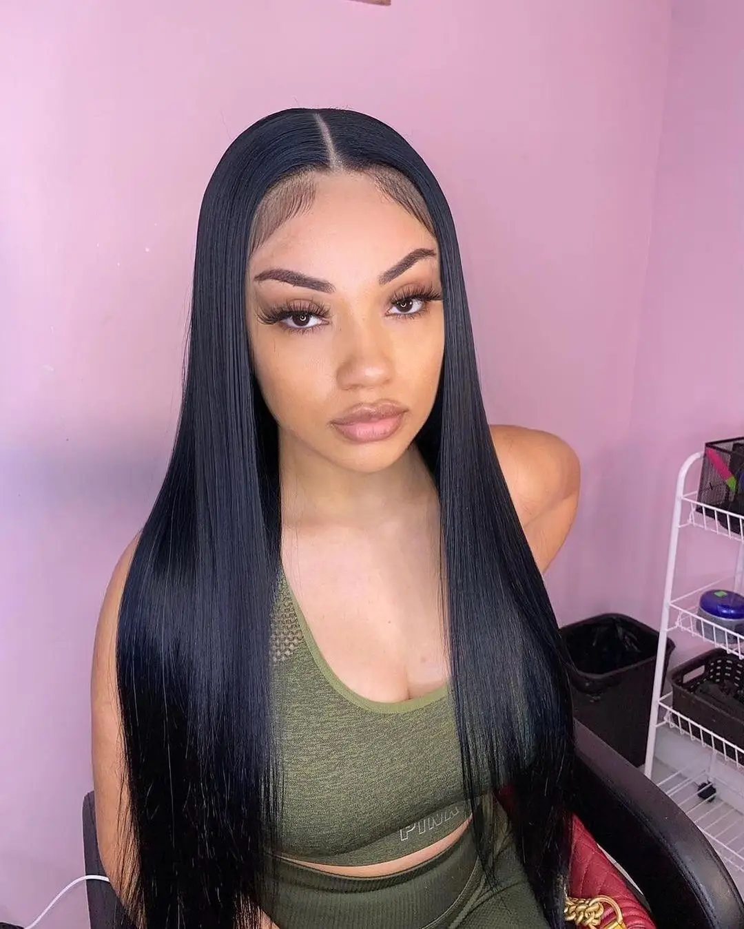 

Raw Virgin Cuticle Aligned Hair 4*4 Hd Swiss Lace Wig Human Hair Lace closure For Black Women Human Hair Lace Closure Wig