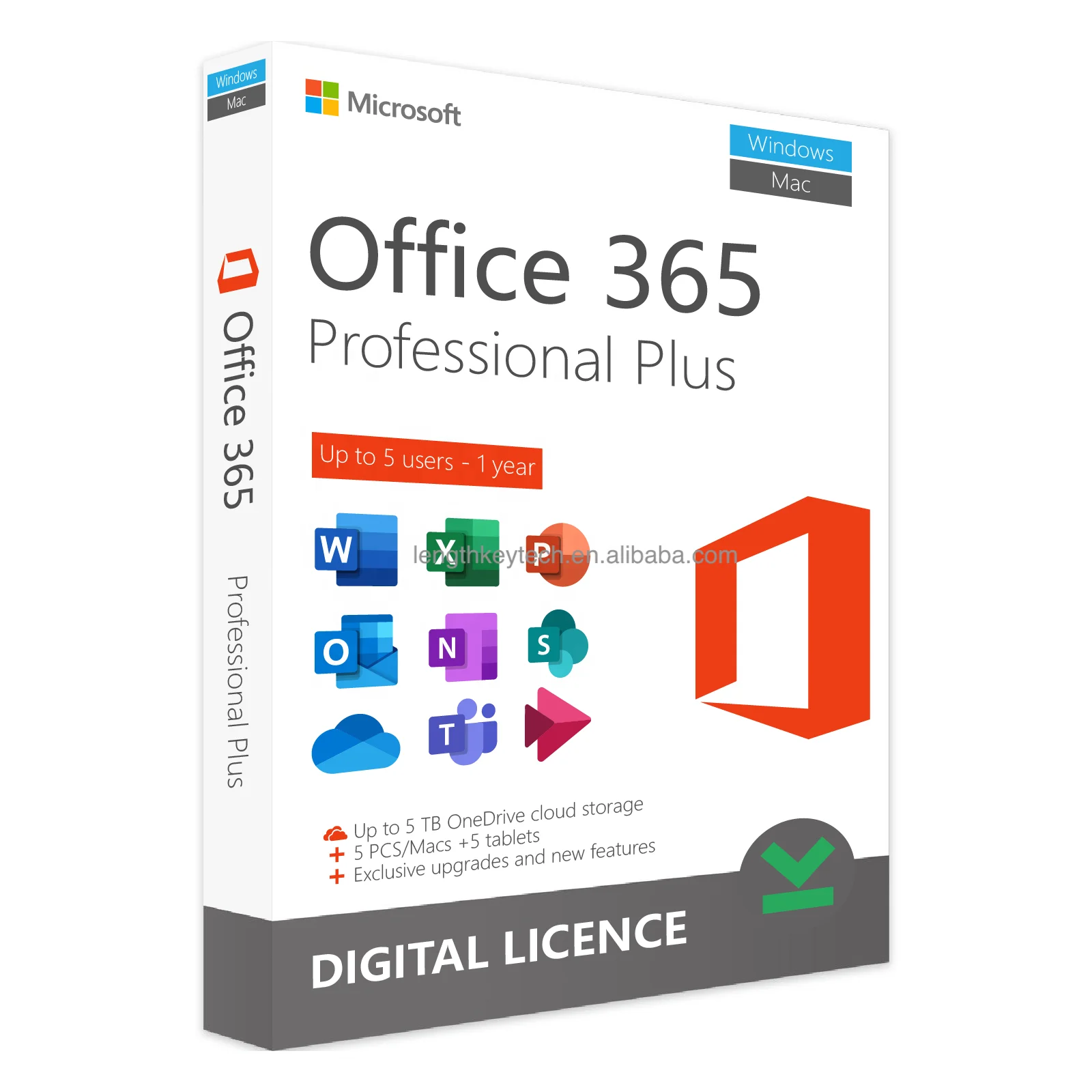 

24/7 Online Email Delivery Office 365 Professional Plus 5 PC/Mac 5TB Office 365 office 365 Pro Plus Online Installation tutorial