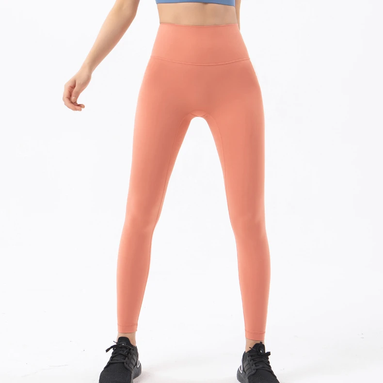 

2021 Hot Sale Custom Logo Athletic Leggings Super pairs of colours for running, exercise, yoga and fitness trousers, 31 colors