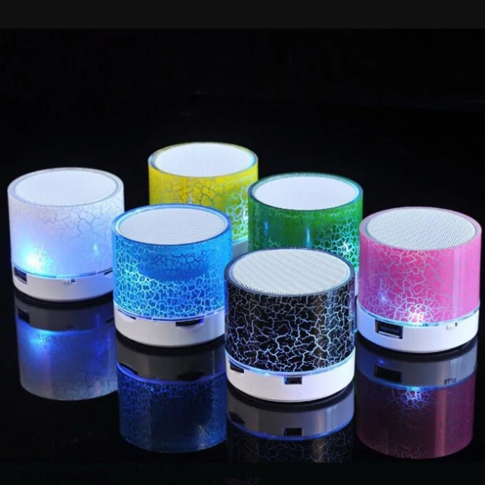 

Hot sale Portable Mini Wireless BT Speaker A9 USB Stereo Sound Music Box Fashion Cheap Speaker in Retail Box