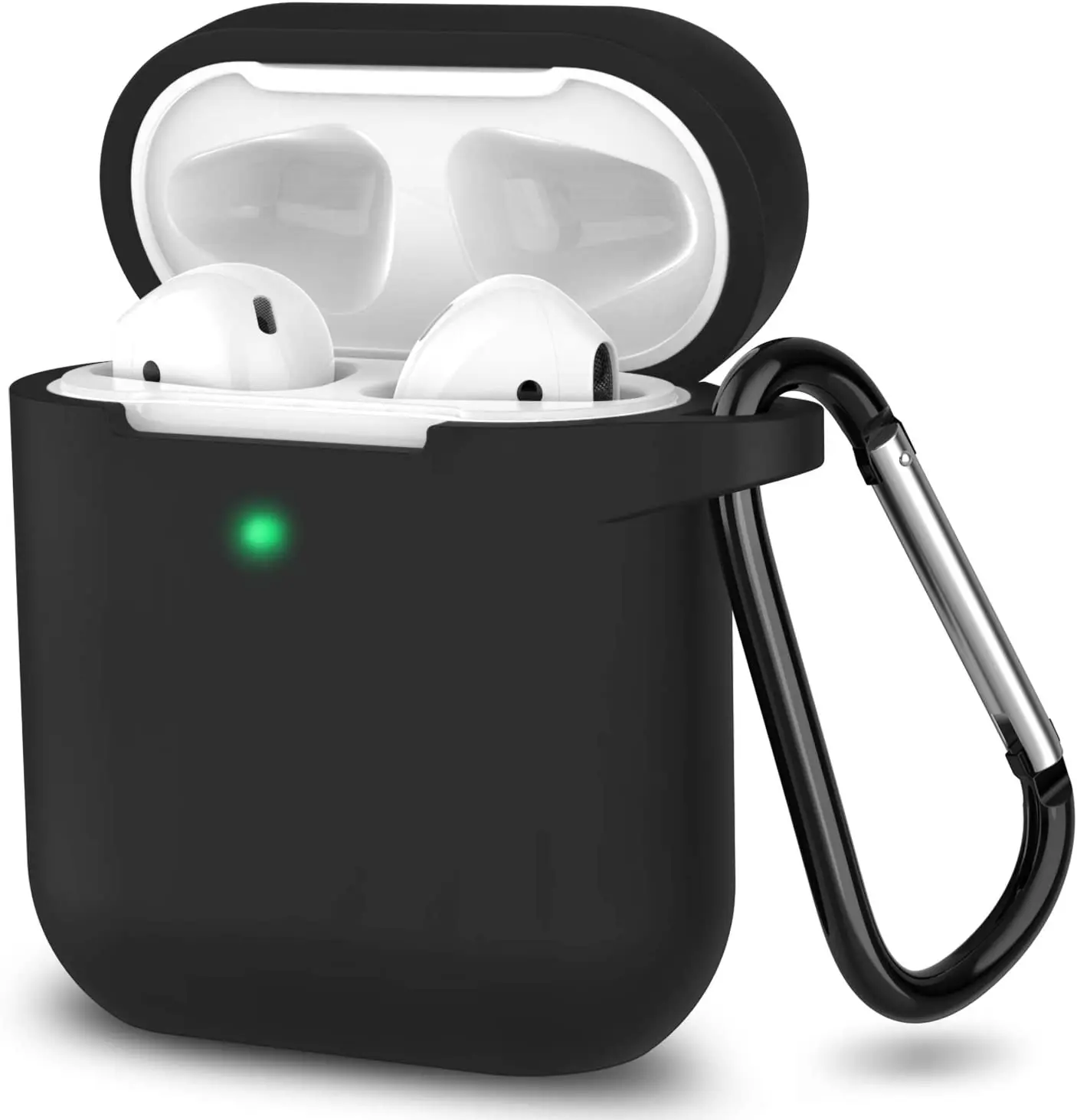 

The latest 2020 fully protective silicone case for AirPods earphones case with Apple AirPods wireless charging case