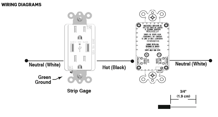 CGA Smart Home Tuya Phone App Remote Smart Life Zigbee Wifi Usb US Inwall Smart Wall Socket - ANKUX.COM