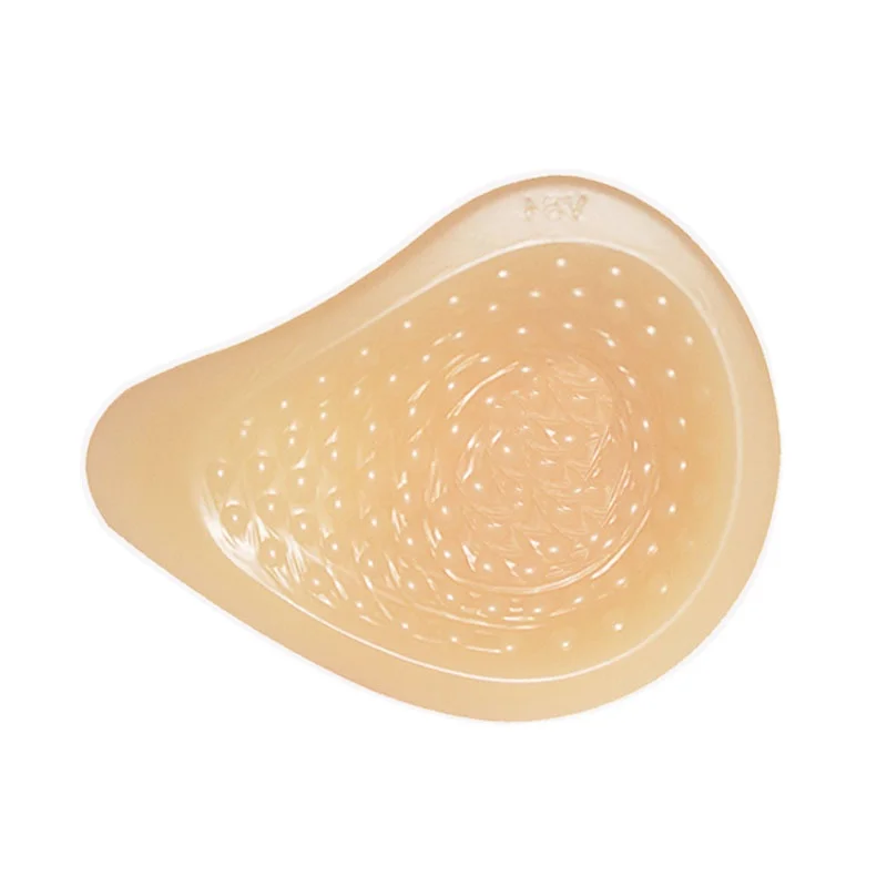 

New Product Realistic False Silicone Breast Soft Artificial Boob for Mastectomy Backside Massage Effect Design Breast, Beige