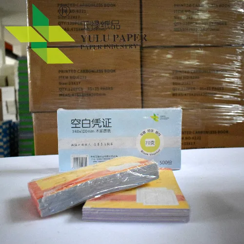 
Bulk buying custom 2ply/3ply invoice book printing 50-65g NCR paper receipt/bill book in duplicate/triplicate for Hotel 