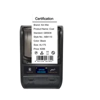 

DeTonger 58mm handheld pricetag printer bluetooth nfc usb label printer machine