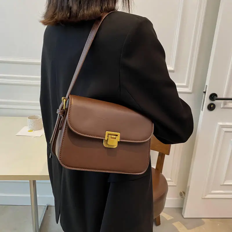 

New fashionable girls purse handbags for women luxury simple messenger bag