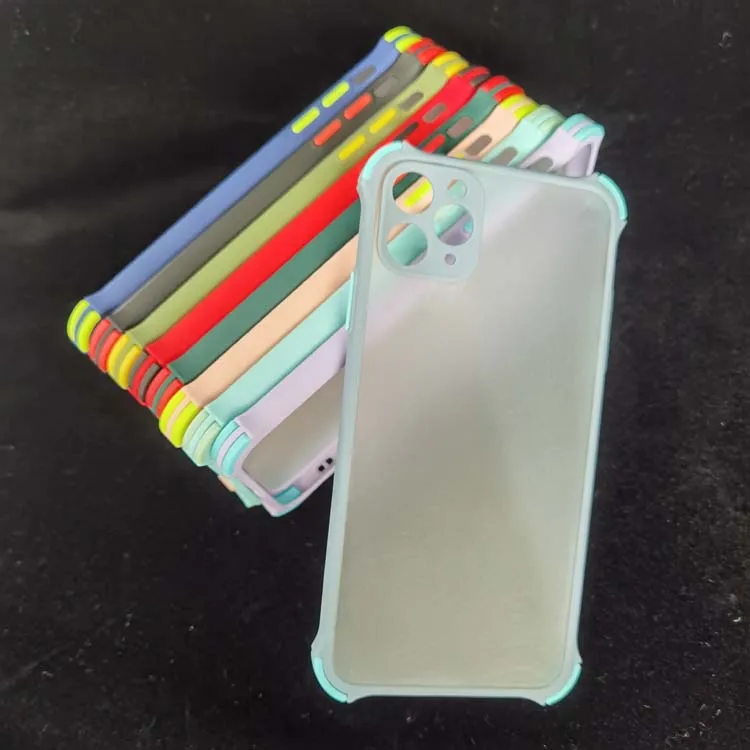 

Global Supply Factory Mixed Color Airbag Skin Feeling Matte 2in1 PC TPU Phone Cover Case For Samsung Galaxy S10 S20 Plus Ultra