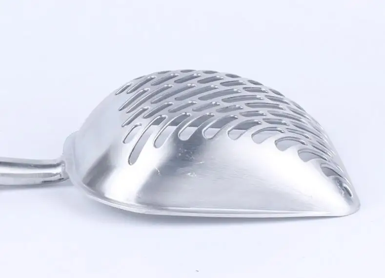 Aluminum Integrated Pickup Cat Litter Scoop Shovel Pet Iron Large