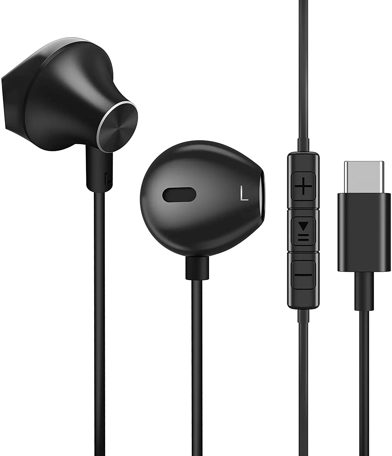 All Type C Interface Metal Earphones with Mic for MI Mobile