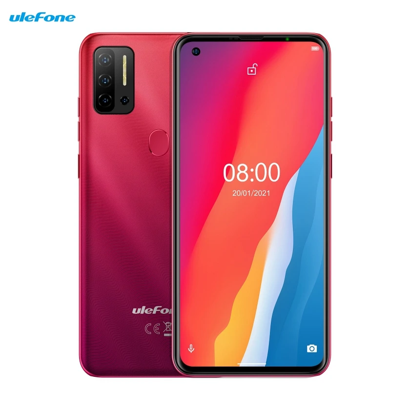 

NEW Celular Original Ulefone Note 11P 8GB 128GB 6.55 inch Android 11 Face Unlock Quad Bcak Cameras Mobile Phones