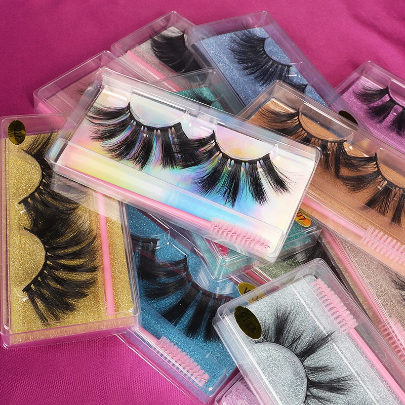

New hot selling wholesale eyelashes have their own brand 3d eyelashes, Natural black mink eyelashes