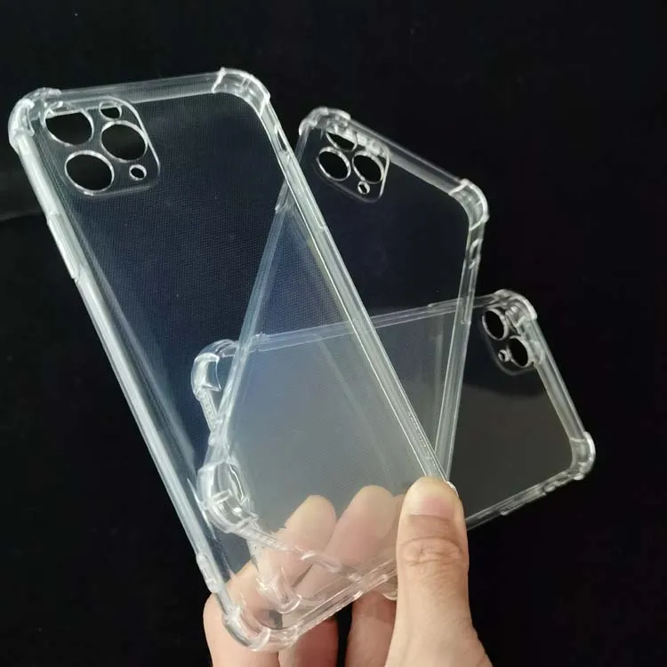 

Soft 1.5mm Clear Shockproof Airbag Small Hole Camera Protector Transparent Phone Back Cover Case for Vivo Y7S Z5 V17 Neo Z1 Z1X